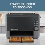 West Bend QuikServe 2-Slice Wide-Slot Toaster