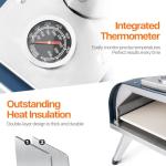 Freekite 13-Inch Portable Wood Fired Pizza Oven