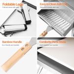 Freekite 13-Inch Portable Wood Fired Pizza Oven