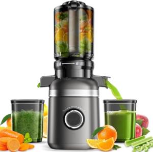 GlowWise Cold Press Juicer for Whole Fruits & Vegetables