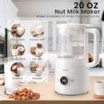6-in-1 Automatic Nut Milk Maker for Plant-Based Drinks