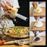 Cheese Grater and Zester with Comfortable Grip
