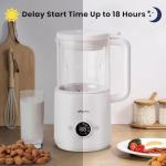 6-in-1 Automatic Nut Milk Maker for Plant-Based Drinks
