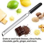 Cheese Grater and Zester with Comfortable Grip