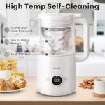 6-in-1 Automatic Nut Milk Maker for Plant-Based Drinks