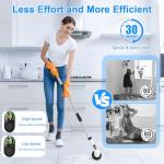 Cordless Electric Spin Scrubber with LCD Display