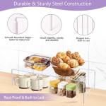 Adjustable Freezer Shelf Rack for Space Saving