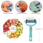 Versatile Y Peeler with Grater and Slicer