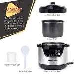 PrepAmeal 3 Quart 8-in-1 Electric Pressure Cooker