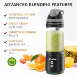 Portable USB-C Personal Blender for Smoothies