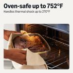 Amazon Basics 6-Piece Borosilicate Glass Bake Set