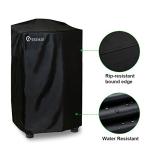 40-Inch Waterproof Electric Smoker Cover, Black