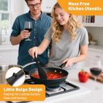 Cooptop Silicone Spatula Spoon for Nonstick Cookware