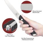 Imarku 8-Piece Japanese Steak Knives Set