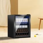 DOGHLY Mini Beverage Fridge with Glass Door