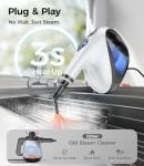 Portable Handheld Steam Cleaner with Instant Heat-Up