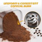 AYCHIRO Electric Coffee Grinder with 30 Settings