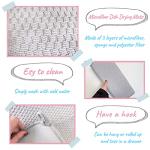 2-Pack Large Microfiber Dish Drying Mats