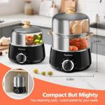 14-Egg Rapid Stainless Steel Hard Boiled Egg Cooker