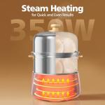 14-Egg Rapid Stainless Steel Hard Boiled Egg Cooker