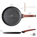 Kordisen 12-Inch Nonstick Crepe and Dosa Pan