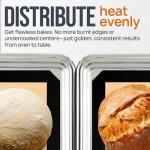 Zulay Silicone Baking Mat 2-Pack - Nonstick & Reusable