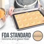 Zulay Silicone Baking Mat 2-Pack - Nonstick & Reusable