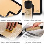 Zulay Silicone Baking Mat 2-Pack - Nonstick & Reusable