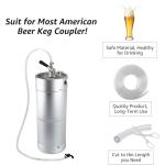 10ft Clear Vinyl Beer Line Tubing Replacement Kit