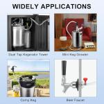 10ft Clear Vinyl Beer Line Tubing Replacement Kit