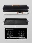 Double Burner Induction Cooktop with Griddle Pan
