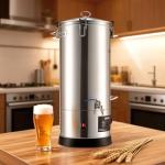 VEVOR 8 Gallon Stainless Steel Home Beer Brewer