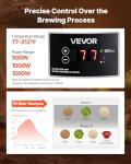 VEVOR 8 Gallon Stainless Steel Home Beer Brewer