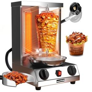 WantJoin Gas Shawarma Grill, 17 lbs Capacity