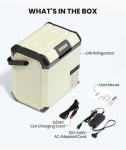 EENOUR D18 Portable 12V Car Refrigerator Freezer