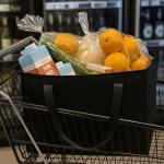 XL Insulated Reusable Grocery Shopping Bags, 2-Pack