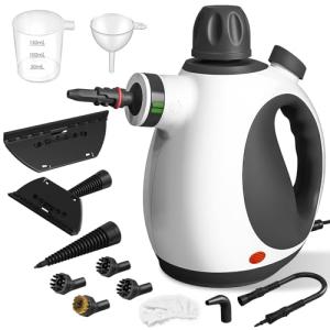 Multi-Purpose Handheld Steam Cleaner with 12 Accessories