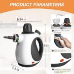 Multi-Purpose Handheld Steam Cleaner with 12 Accessories