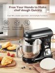 Fohere Stand Mixer with Dough Hook and Whip