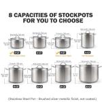 Cooks Standard 9 Quart Stainless Steel Dutch Oven