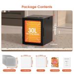 12-Tray 850W Food Dehydrator with Digital Timer