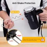 Electric Hand Mixer with LCD Display and Storage