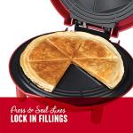 George Foreman 10-Inch Electric Quesadilla Maker, Red