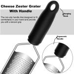 Handheld Stainless Steel Cheese and Citrus Zester