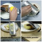 Handheld Stainless Steel Cheese and Citrus Zester