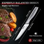 Set of 6 Japanese Stainless Steel Steak Knives