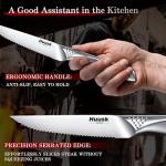 Set of 6 Japanese Stainless Steel Steak Knives