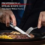 Set of 6 Japanese Stainless Steel Steak Knives