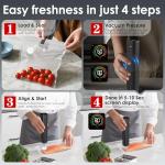 Handheld Vacuum Sealer with 30 Reusable Bags
