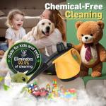 Portable Steam Cleaner with 11 Accessories for All Surfaces